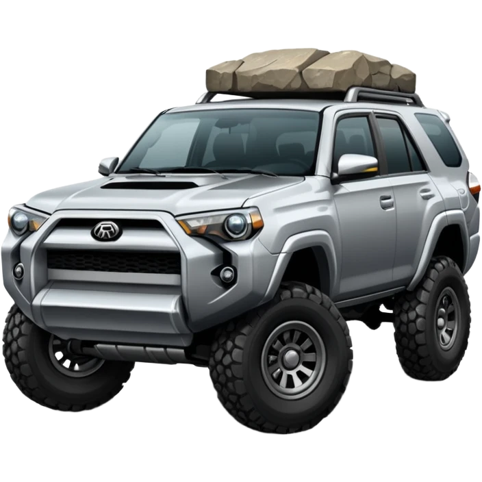 Lunar rock jacked up 4 runner emoji