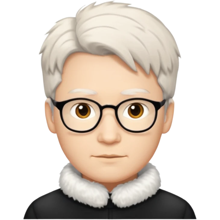 Pierre Poilievre warm white and fuzzy emoji