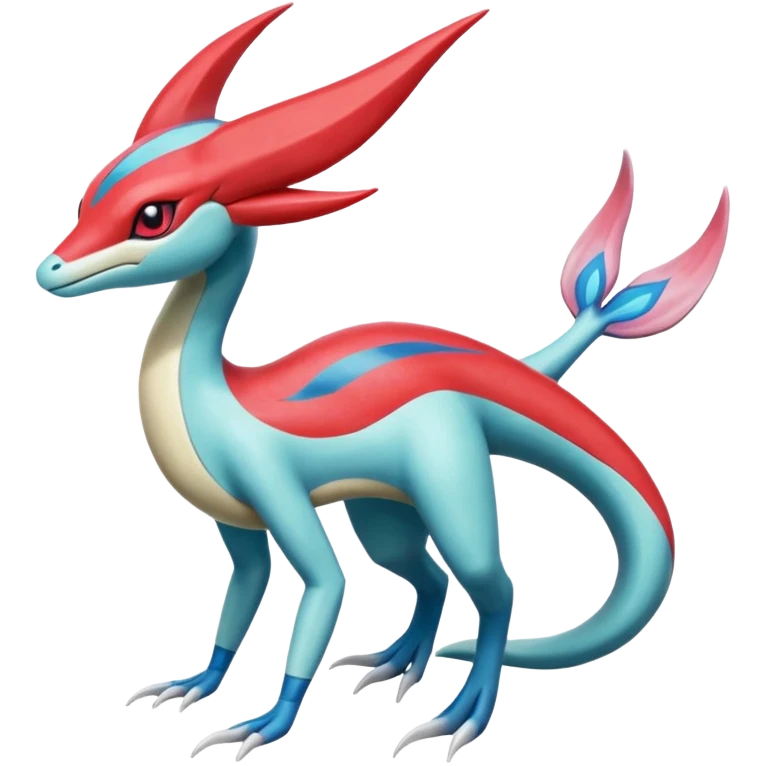 Meloetta-Milotic-Inteleon-Heliolisk-Helioptile-Salamence-Salandit-Latias-Fakémon-creature-hybrid emoji