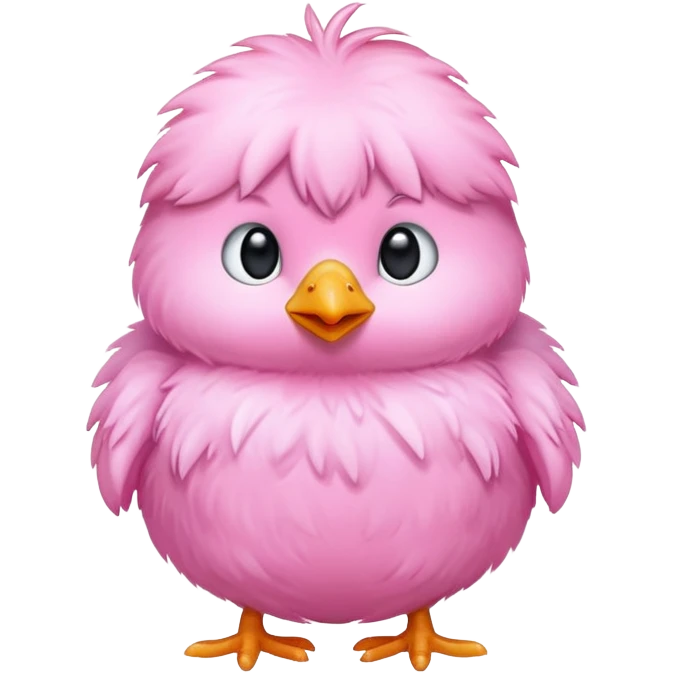 Pollito rosa emoji