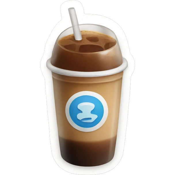 ice coffee emoji