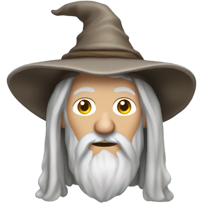 Gandalf in hillbilly clothes emoji