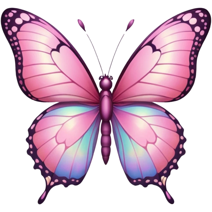 Pembe butterfly emoji