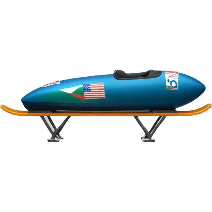 Bobsled emoji