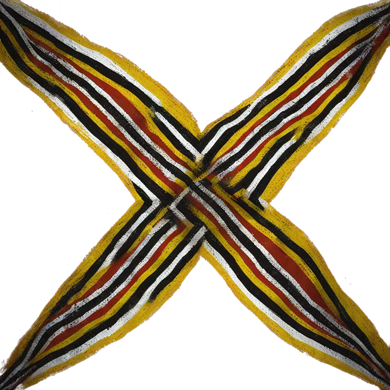 aboriginal flag emoji