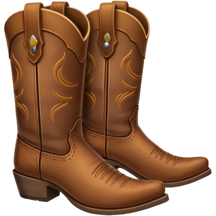 cowboy boots emoji