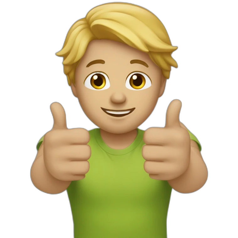 signe JUL avec les doigts emoji