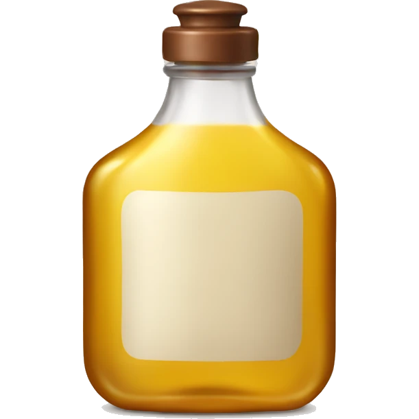 bottle of body oil emoji