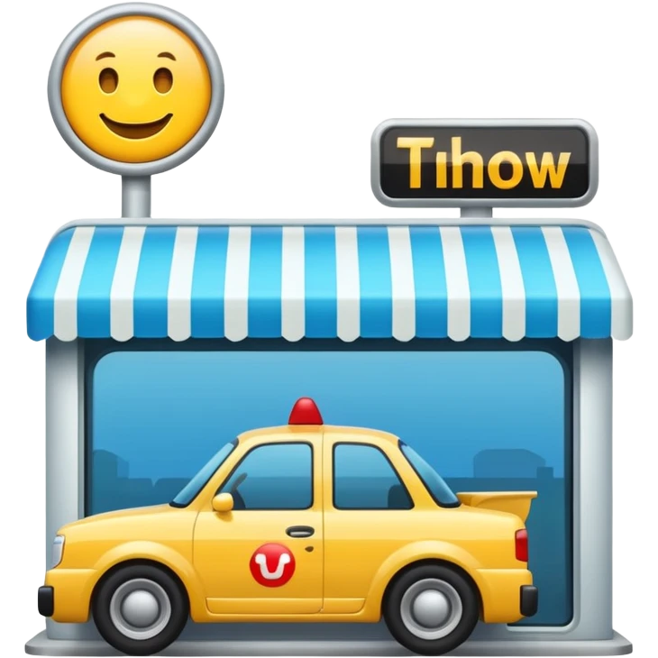 Drive thru  emoji