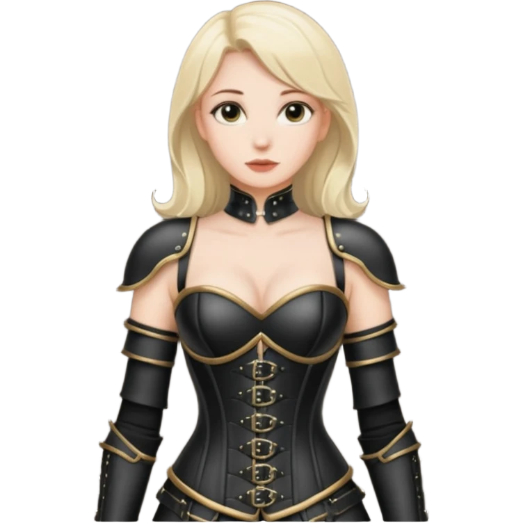 leather armor corset simple top emoji