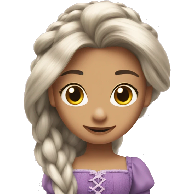 Rapunzel ￼ emoji