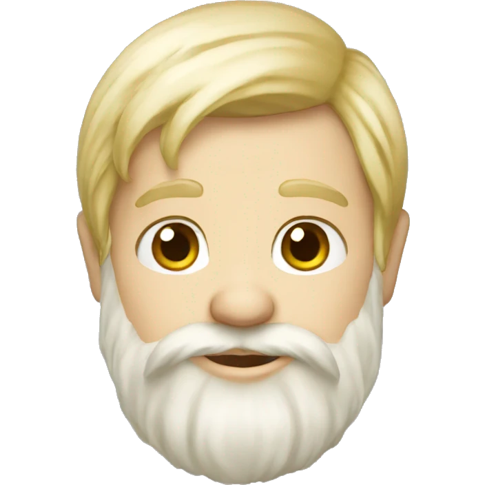 Gnome male blonde emoji