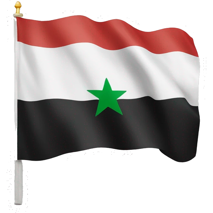Syrische  Flagge  emoji