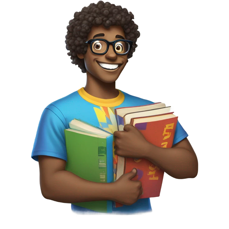 goofy nerd emoji