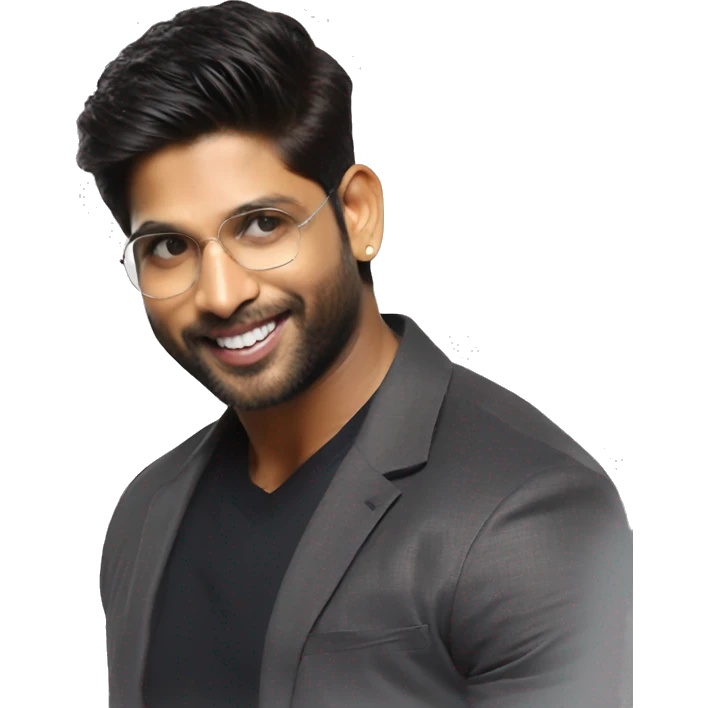 Tollywood actor allu arjun emoji