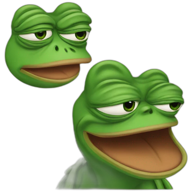 Pepe the frog emoji