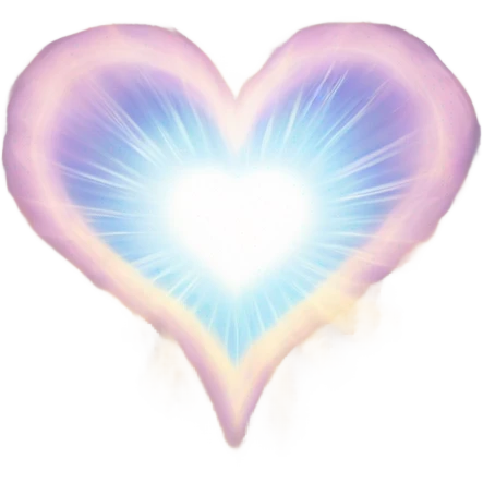 Spiritual healing heart  emoji