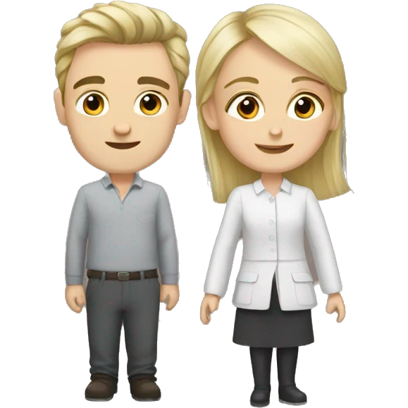 Dasha and oleg emoji