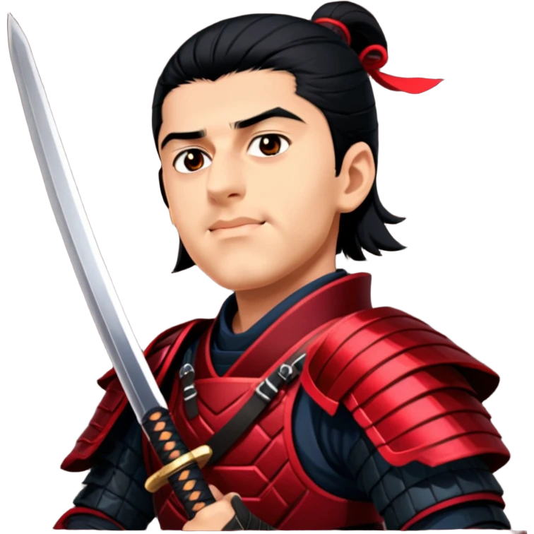 Fierce Samurai emoji