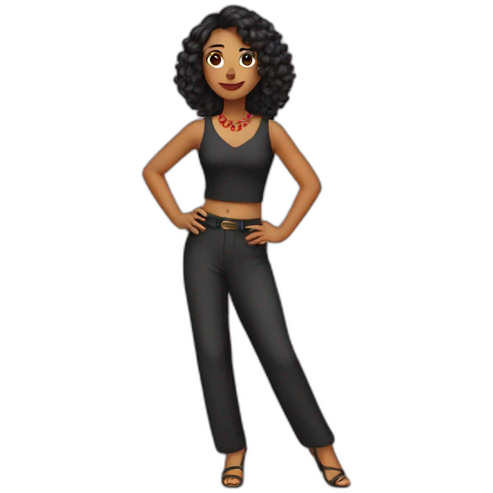 femme salsa emoji