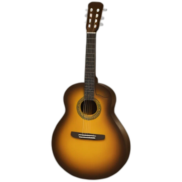 Guitare manouche emoji