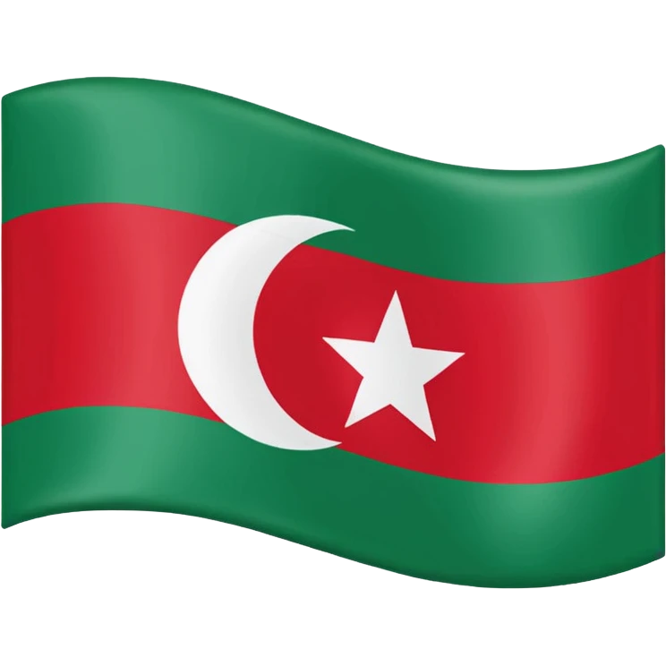 The flag of Awdal state in somaliland emoji