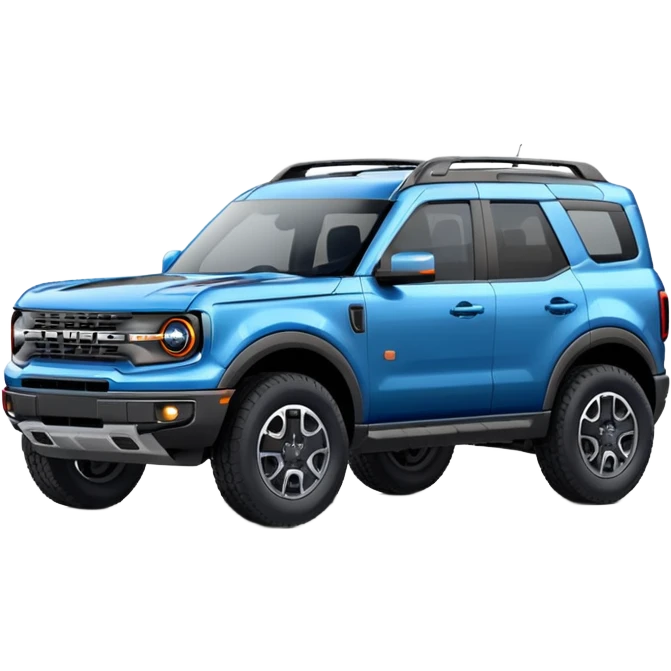 blue Ford bronco sport emoji