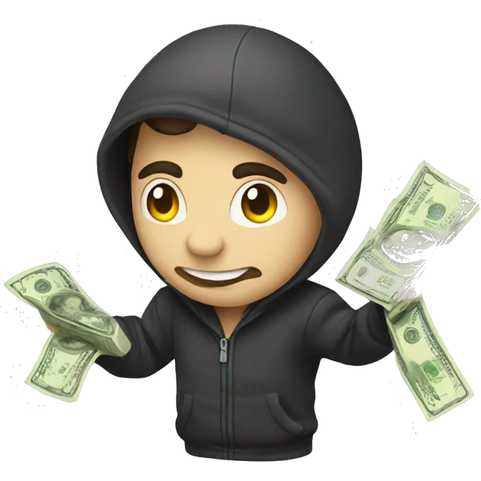 Thief money emoji