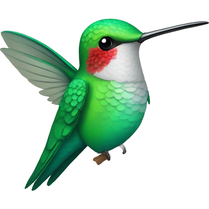 hummingbird cute emoji