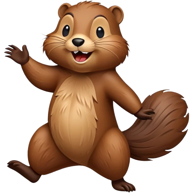 dance beaver emoji