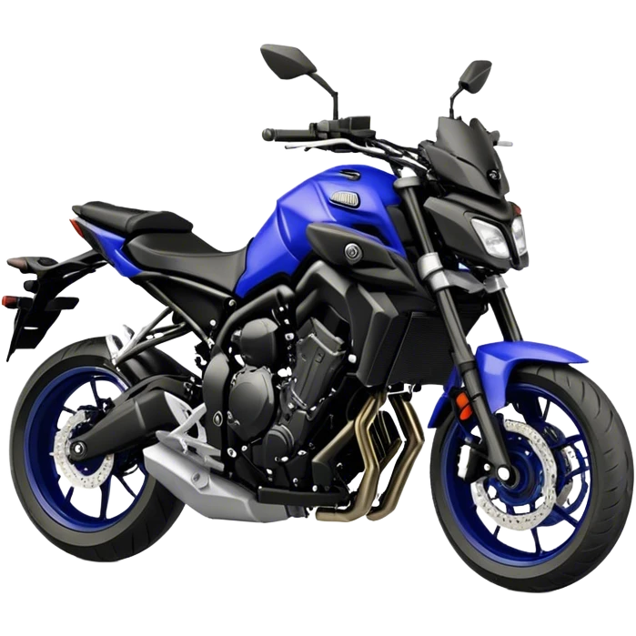 Yamaha Mt 07 süren kedi  emoji