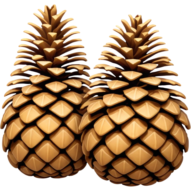 Pine cones emoji