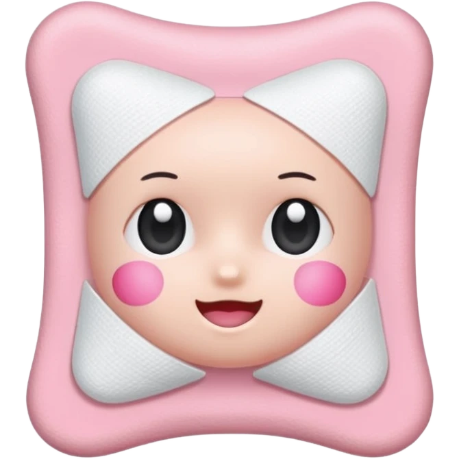 bandage plaster object icon, cute adhesive bandage, 3D cartoon, mobile game icon style, centered, clean background, no text, no watermark
 emoji