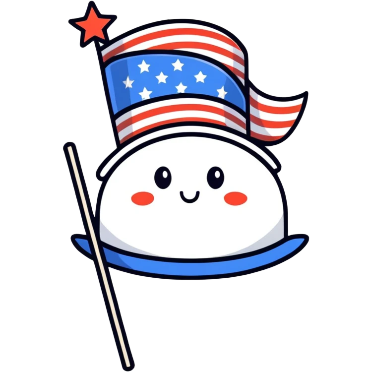 Fourth of July  emoji
