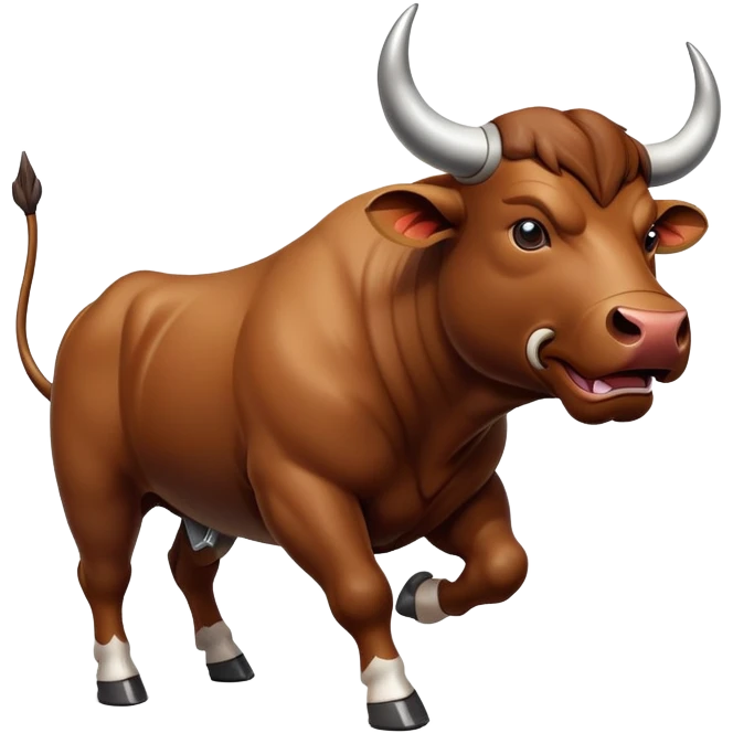 Bull mad emoji