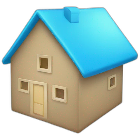 Vue bleu de certifiquation emoji