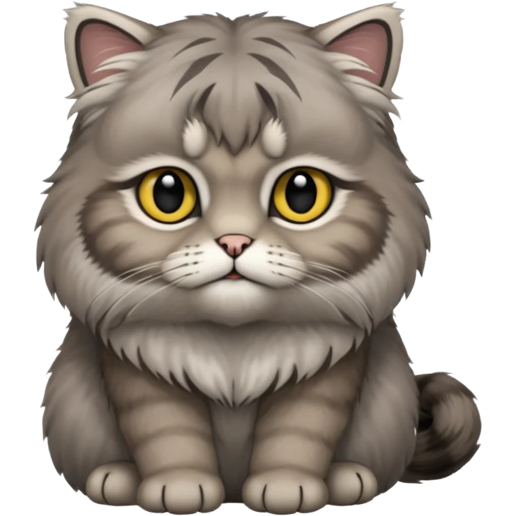 a Pallas's cat emoji
