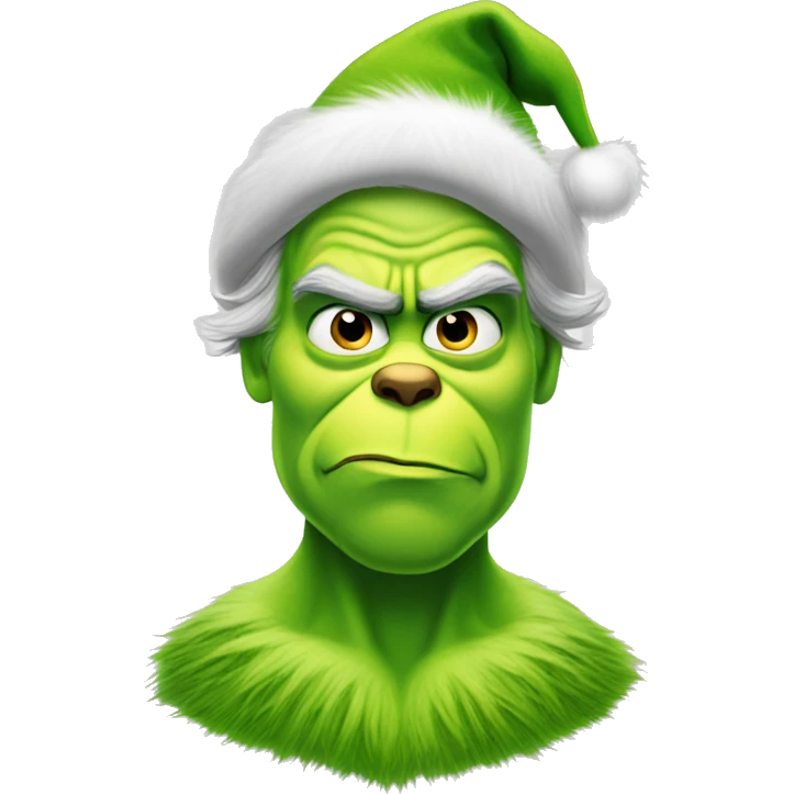 henry cavill as grinch emoji