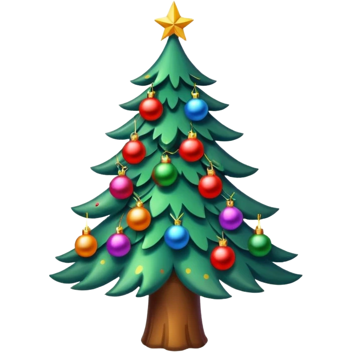 New Year's Tree emoji