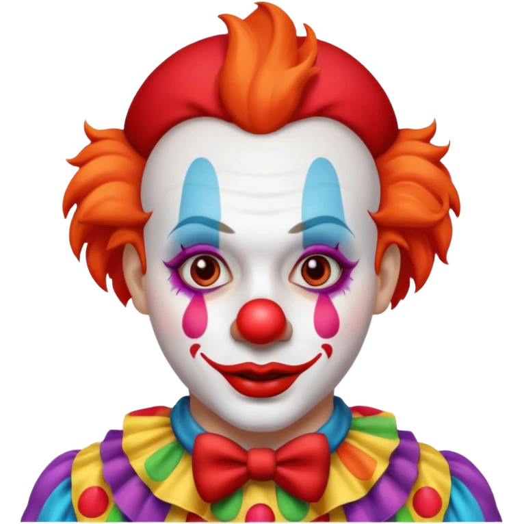 Clown with Red Nose emoji