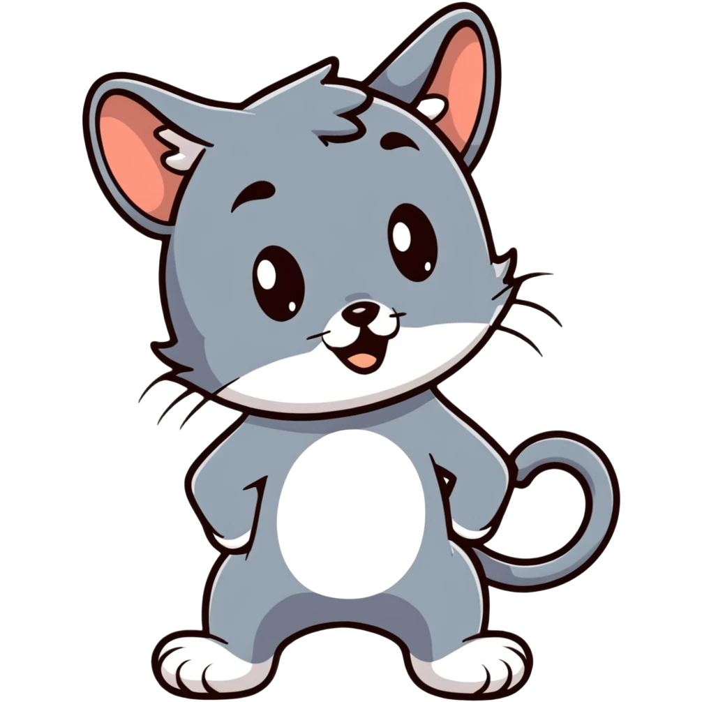 Tom and Jerry friends emoji