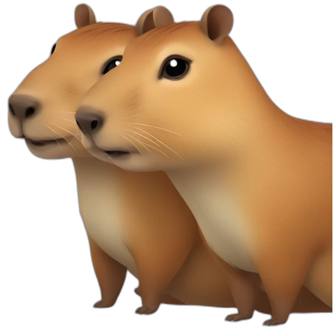 capybara couple emoji