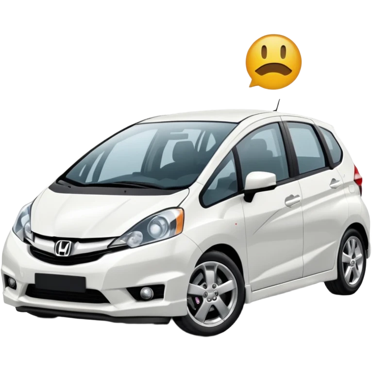 white honda jazz ge emoji
