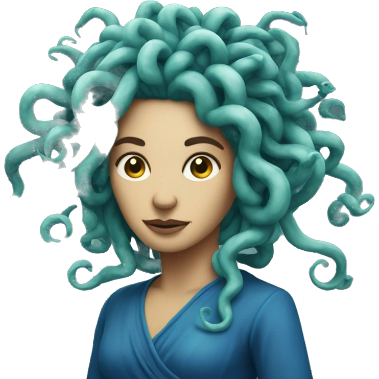 Blue Medusa emoji