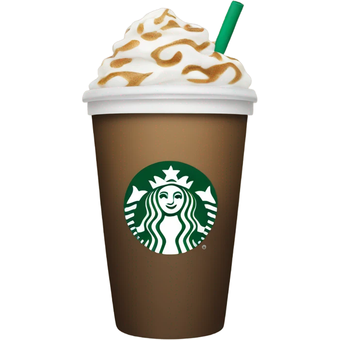 Starbucks cup emoji