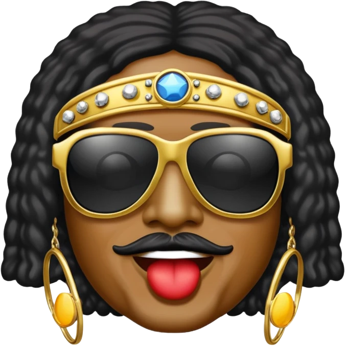 create an emoji with bootsy collins sunglasses emoji