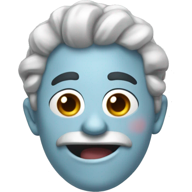Cacca congelata sorridente emoji