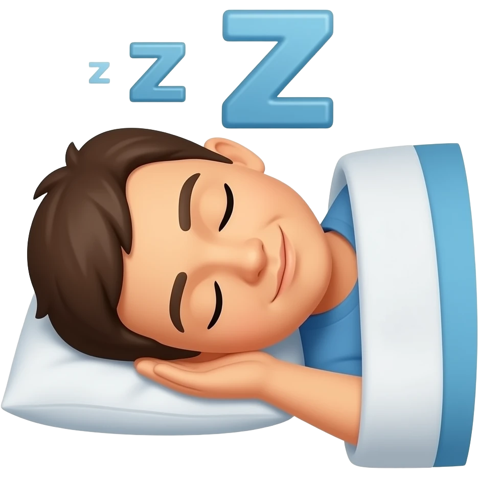 sleeping with z's emoji