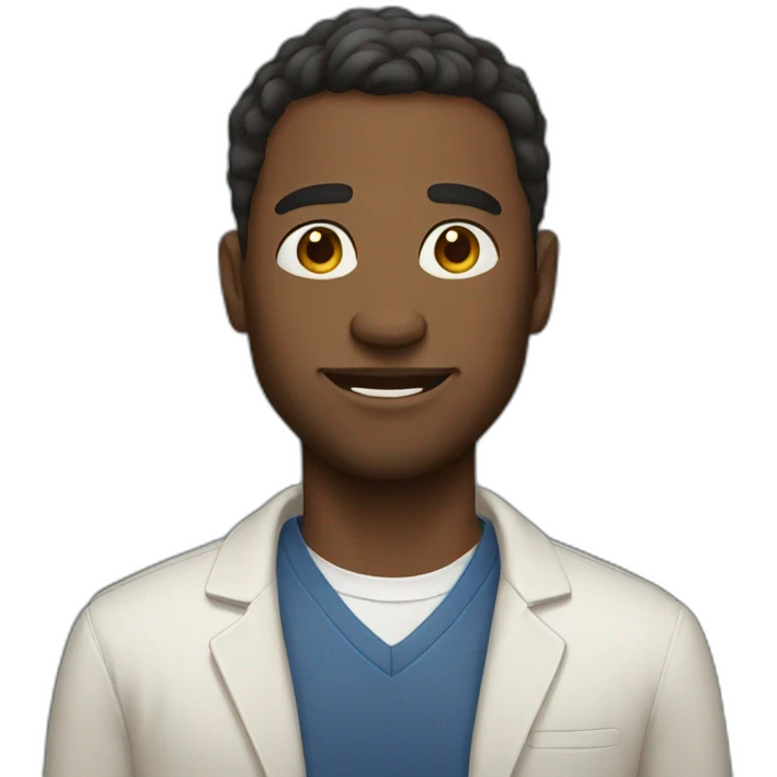 white man use instagram emoji