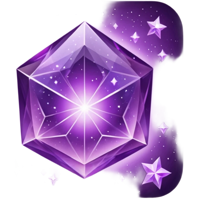 Small Amethyst Nebula Galaxy Crystal emoji